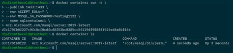 Image result for Running SQL Express On Container