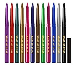 Buy SWIPA Waterproof Eyeliner Pencil(Pack Of-12) Online at Low Prices ...