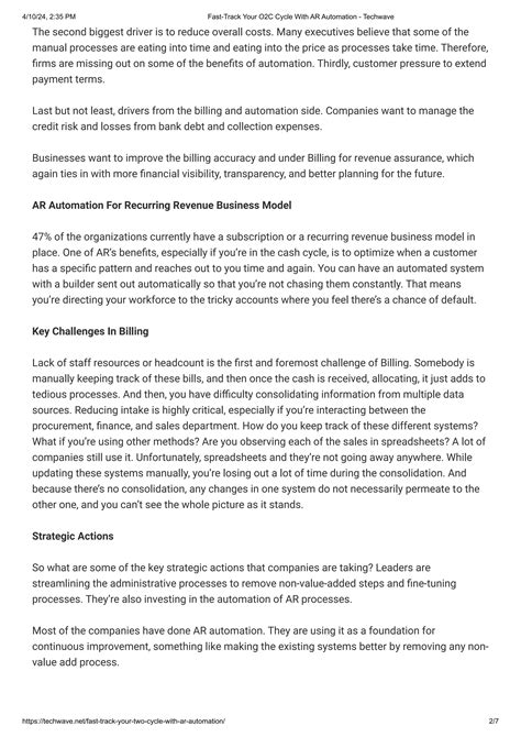 Image result for Example PF O2C Cycle