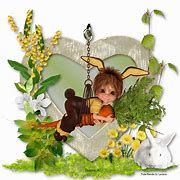 Image result for Welcome Spring Image with Bunnies