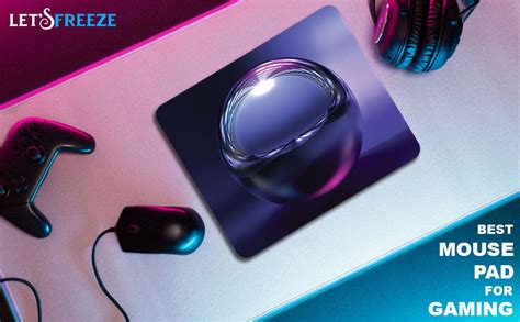 LET'S FREEZE Mouse Pad Computer Mouse Pad for Laptop & Gaming ...
