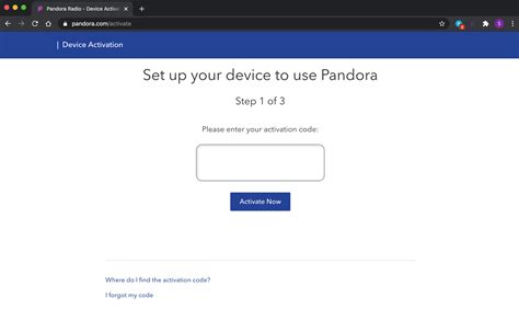 Image result for Pandora.com Activate