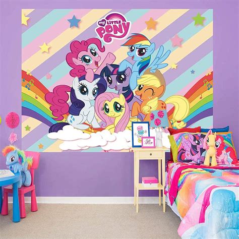 Buy Baby Shower Decor My Little Pony Backdrop Pony Banner for Girl ...