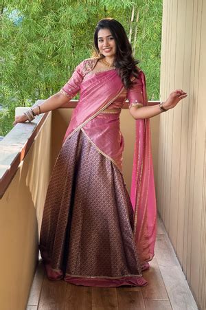 Priya collection premium designer half saree