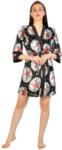 Cotovia Grey Free Size Bath Robe - Buy Cotovia Grey Free Size Bath Robe ...