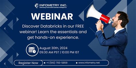 Don’t miss our FREE Databricks Webinar! Register Now!, August 30 2024 ...