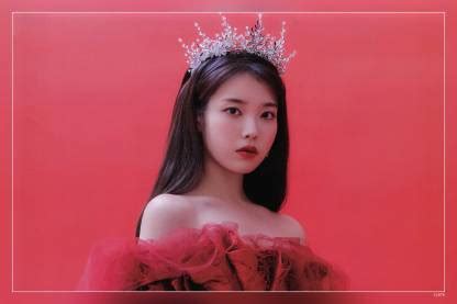 Iu South Korean Singer Actor Matte Finish Poster Paper Print ...
