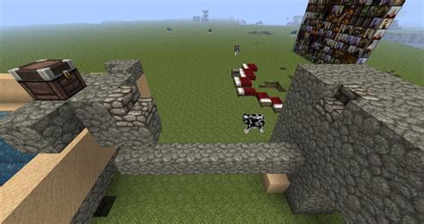 Image result for Minecraft Piston Bridge Tutorial