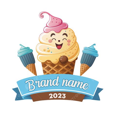 Cute Ice Cream Logo Ice Cream Cartoon Stock Illustrations – 99,940