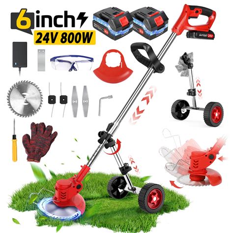 Weed Wacker Cordless Electric Grass Trimmer & Edger, Nepal | Ubuy