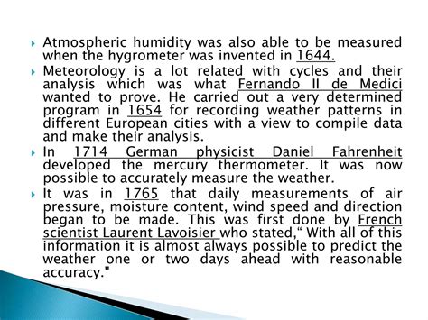 History of meteorology and invention of weather instruments | PPTX