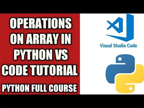 Array Operations in Python 的图像结果