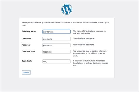 Setup Config WordPress 的图像结果