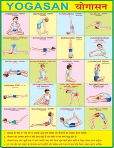 Early Learning Educational Charts for Kids | Yogasan Chart For Kids ...