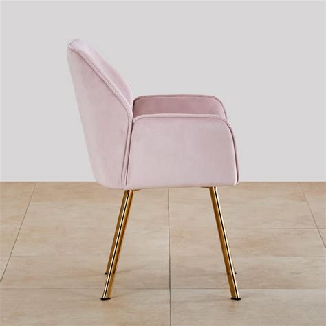 Buy Monarch Set of 2 Fabric Dining Chairs - Pink from Home Centre at ...