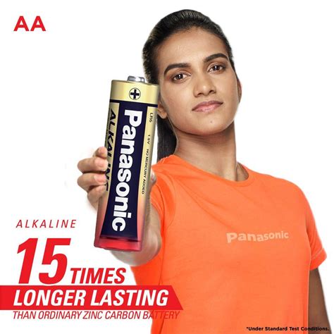 Panasonic 1.5V AA Alkaline Battery LR6TDG – Long-Lasting & Reliable ...