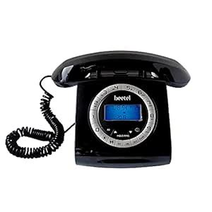 Beetel M73 Caller Id Corded Landline Phone with 16 Digit LCD Display ...