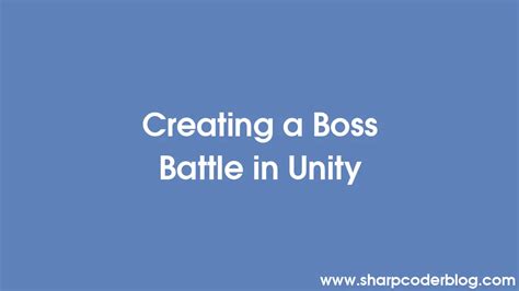 Unity Create Boss 的图像结果