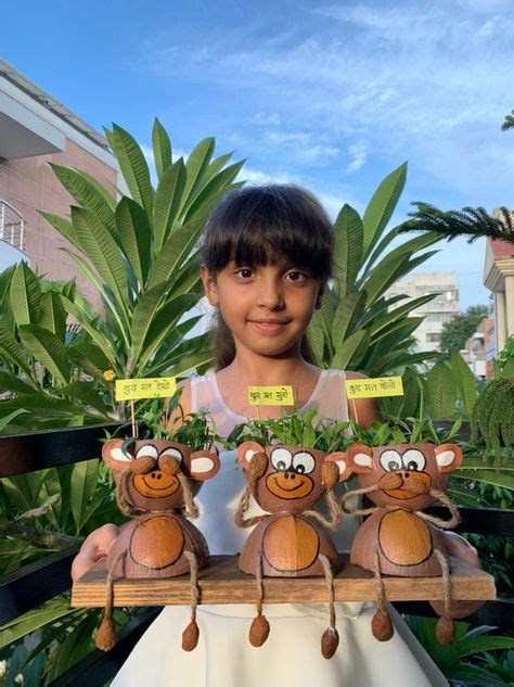 Image result for Decorative Items Using Coconut Shell