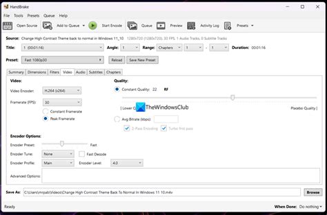 Image result for How to Reduce Video File Size Using Hand Brake