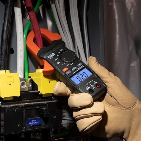Klein Tools Clamp Meter Lcd Display Clamp Meter Multimeter 400 Amp 600 ...