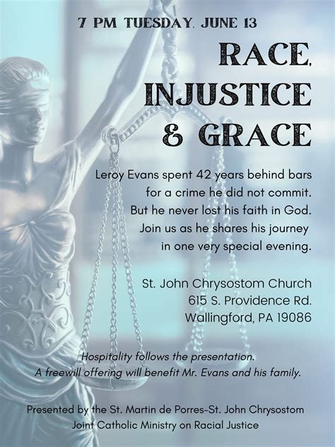 St. Martin de Porres, St. John Chrysostom to Present 'Race, Injustice ...