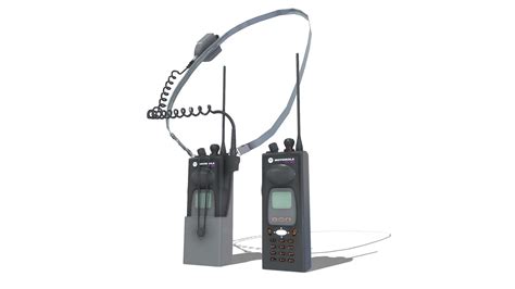Police / Cop Walkie Talkie / Radio - Buy Royalty Free 3D model by ...