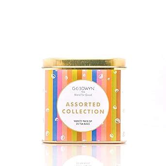 Goodwyn Assorted Tea Bags Gift Box, Sampler Pack, (Classic Assam ...