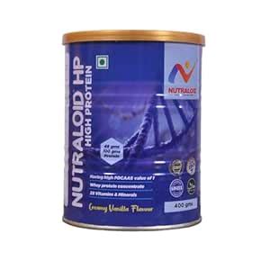 NUTRALOID HP High Protein WHEY PROTEIN Creamy Vanilla Flavour : Amazon ...