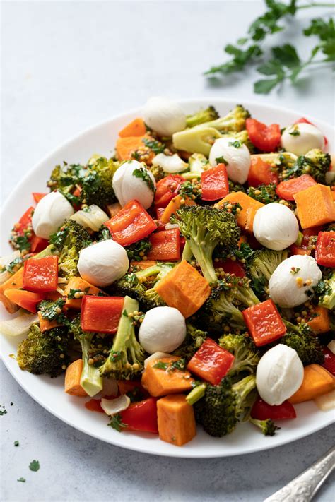 Roasted Vegetable Salad - Roast Vegetable Salad