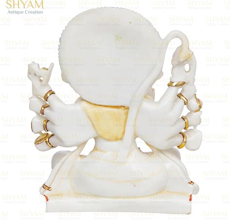 Shyam Antique Creation 11 Five Face Hanuman Ji Sitting Murti Panchmukhi ...