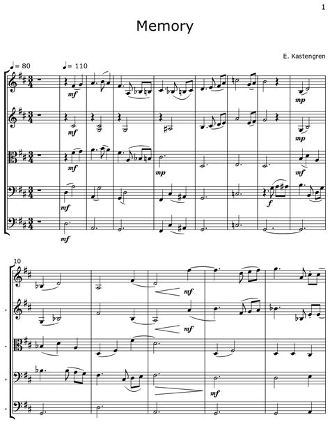 Image result for MuseScore Sheet Music Memory