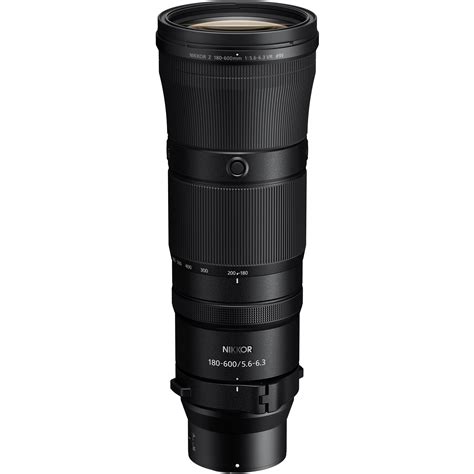 Nikon 180-600mm f5.6-6.3 NIKKOR Z VR Lens 20117 B&H Photo Video