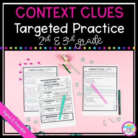 Context Clues 3rd Grade Practice