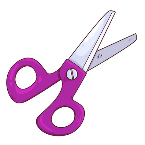 School Materials Clip Art Cartoon Scissors PNG 23985123 PNG