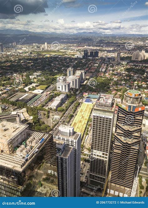 Pasig, Metro Manila Philippines - Aerial of a Few Skyscrapers in ...