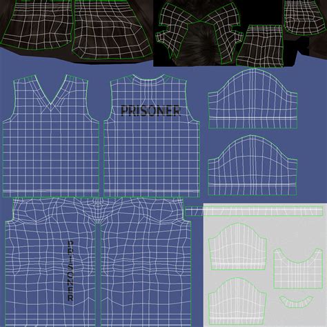 3D model Asian Prisoner Blue Uniform with Mugshot Sign | 3D Molier ...