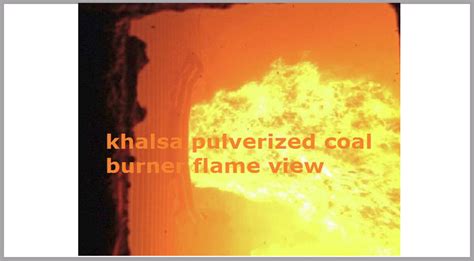 Products - Khalsa Coal Pulverizing Plants