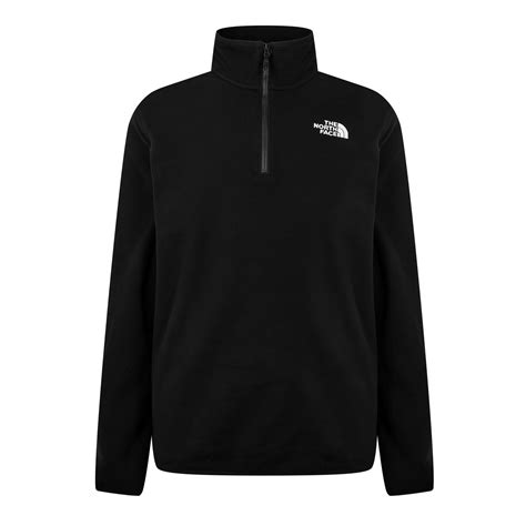 The North Face | 100 Glacier Quarter Zip Fleece Mens | 1/4 Zip Fleece ...