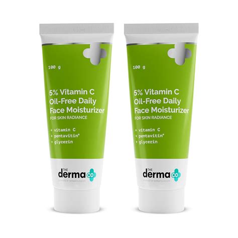 5% Vitamin C Oil-Free Daily Face Moisturizer - 100g (Pack of 2) – The ...