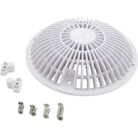 AquaStar R8MF101 8" Round Retro MoFlow Main Drain Grate with Hardware ...