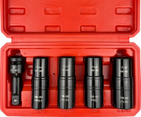 Amazon.com: Steelman Pro 5-Piece 1/2-Inch Drive Metric 6-Point Thin ...