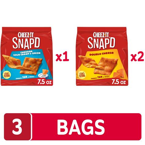 Snapklik.com : Cheez-It Snapd, Cheese Crackers Chips, Thin Crisps ...
