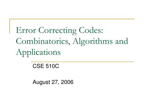 Error-Correcting Code Definition 的图像结果