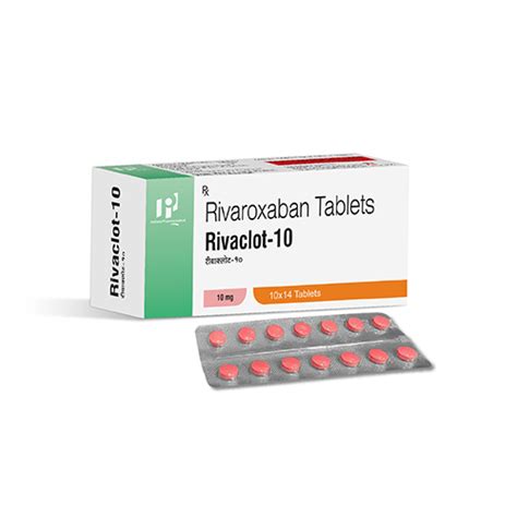 RIVACLOT-10 Tablets Indizen Pharmaceuticals