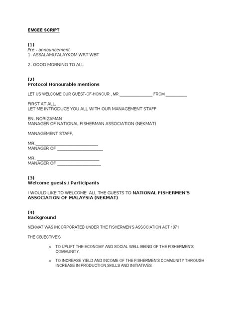 Image result for Emcee Script Intor