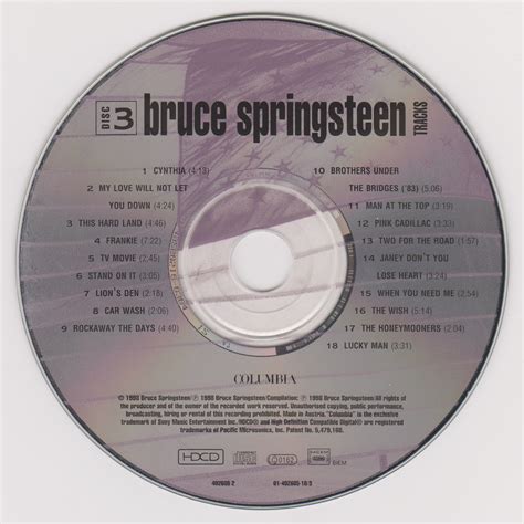 Image result for Bruce Springsteen Disc