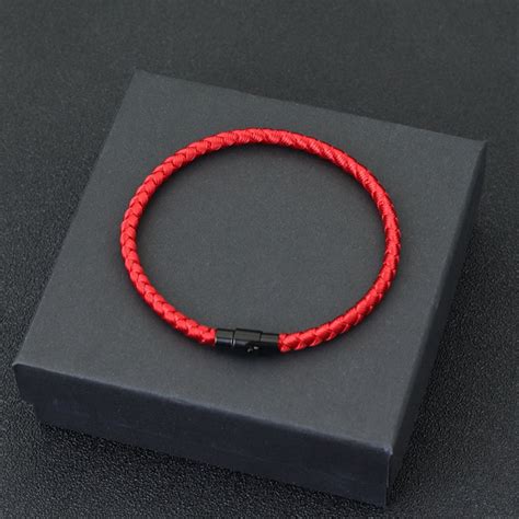 Red String Bracelet Mens Rope Bracelet Gift for Hubby - Etsy Canada