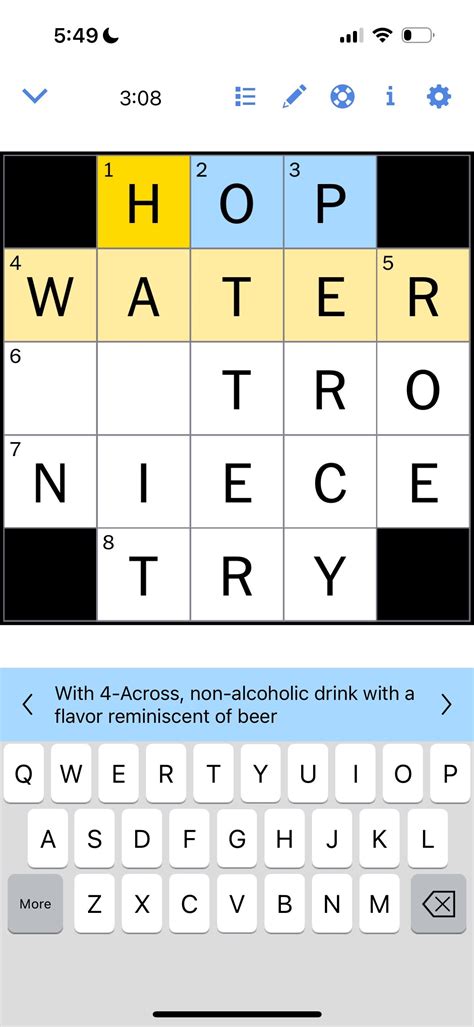 When you make it into the NYT Crossword… Pretty cool. Category is going ...