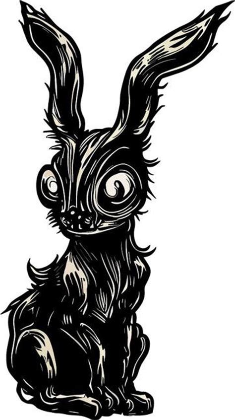 Creepy Rabbits T-shirts, Stickers, Sublimation - Etsy